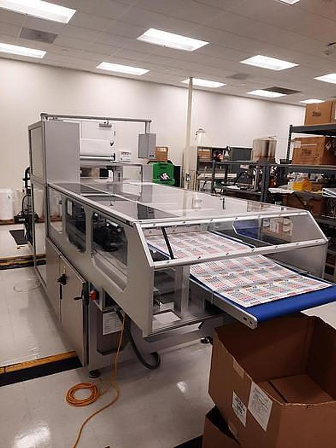 Used SHAWPAK 3SS 3 Side Seal Pouch Machine - 2023