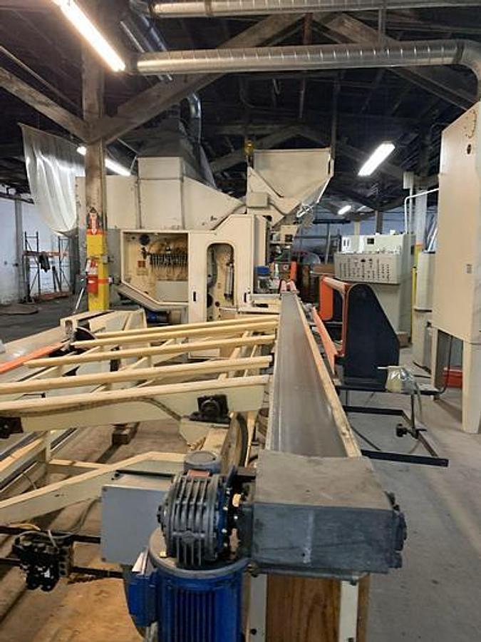 Used 106" (2.69M) Consani Sai 502 Industrial Roll Rewinder