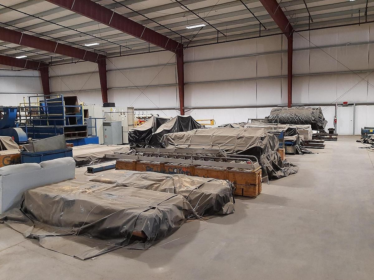 Used Cobden Chadwick 98" CI Printing and Coating Line with Winder