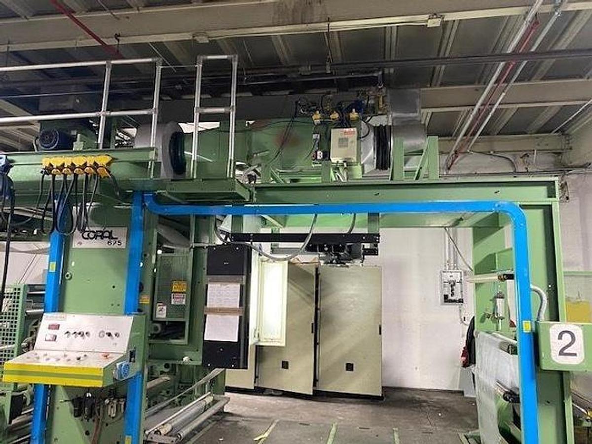 Used Uteco 50" 6 Color CI Press, 47" Print Width