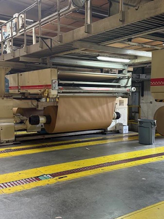 Used 2000 Complete BHS Left-Hand Corrugator Line – 2017 Slitter Scorer, Siemens S7 Controls & 2025 Web Guide Upgrades