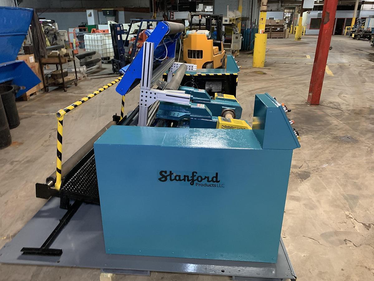Used Stanford 2038-RT 62" Duplex Cantilevered Slitter Rewinder