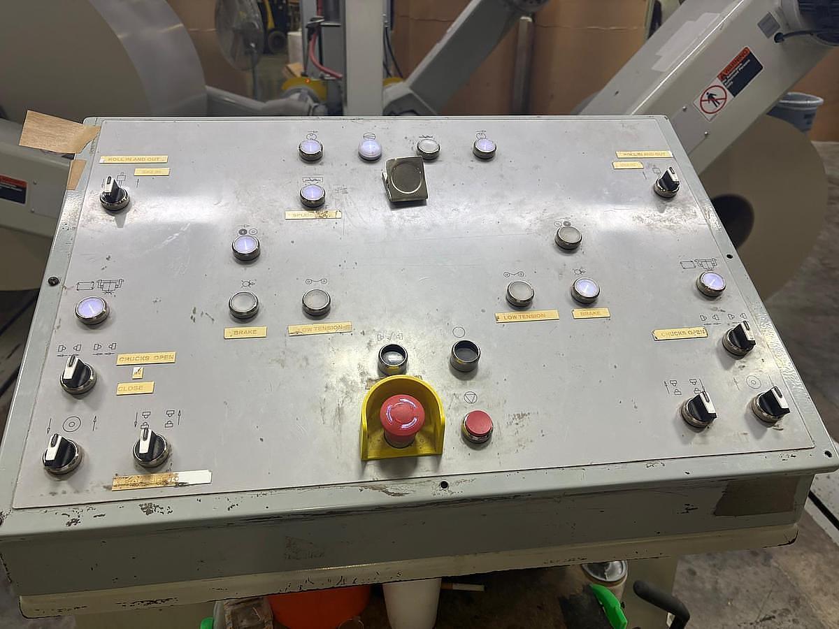 Used BW Papersystems Marquip Falcon 2500 98" Dual Rotary Sheeter - 2018