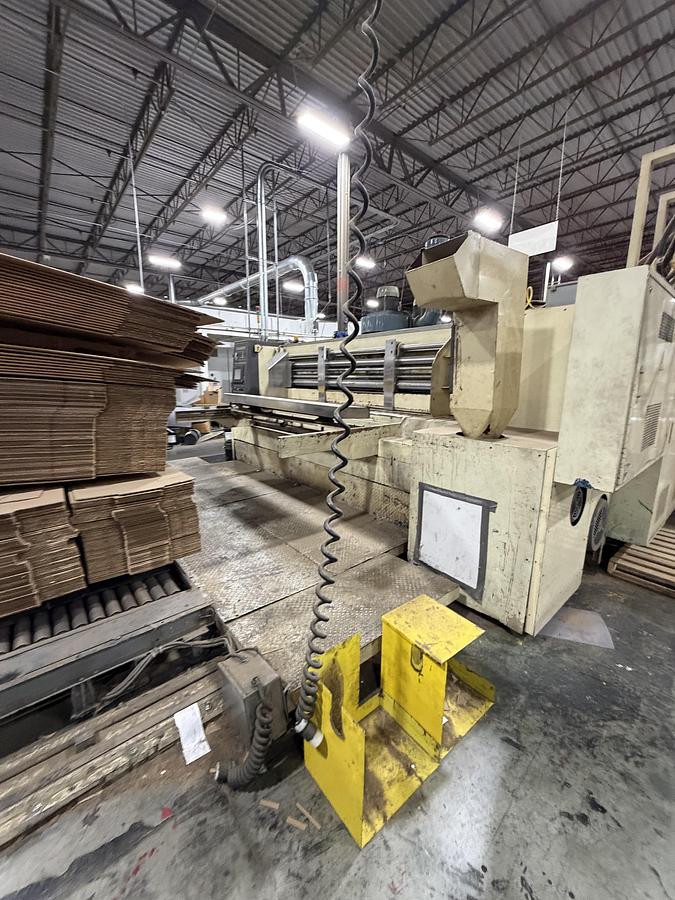 Used Workhorse 66” x 135” 2-Color Rotary Die Cutter for Sale | Heavy-Duty Corrugated Equipment