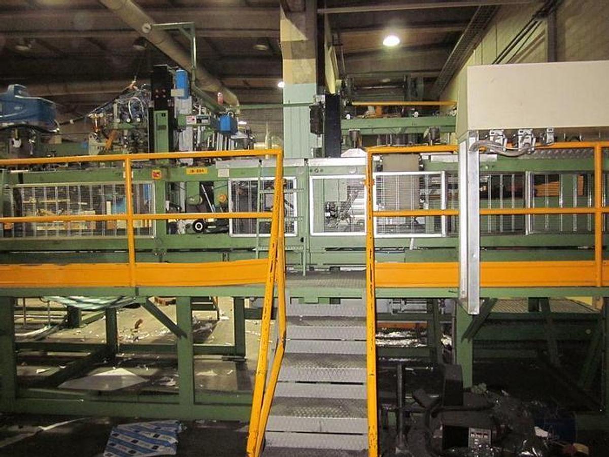 Used Wrapmatic Semi-Automatic Ream Wrapper Line