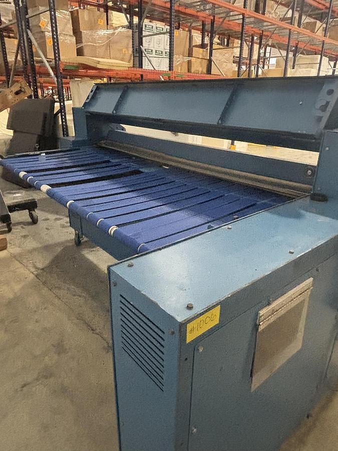Used 84" Rosenthal Sheeter Model WAS-7-HUJEAACPLC - Mfg 2017