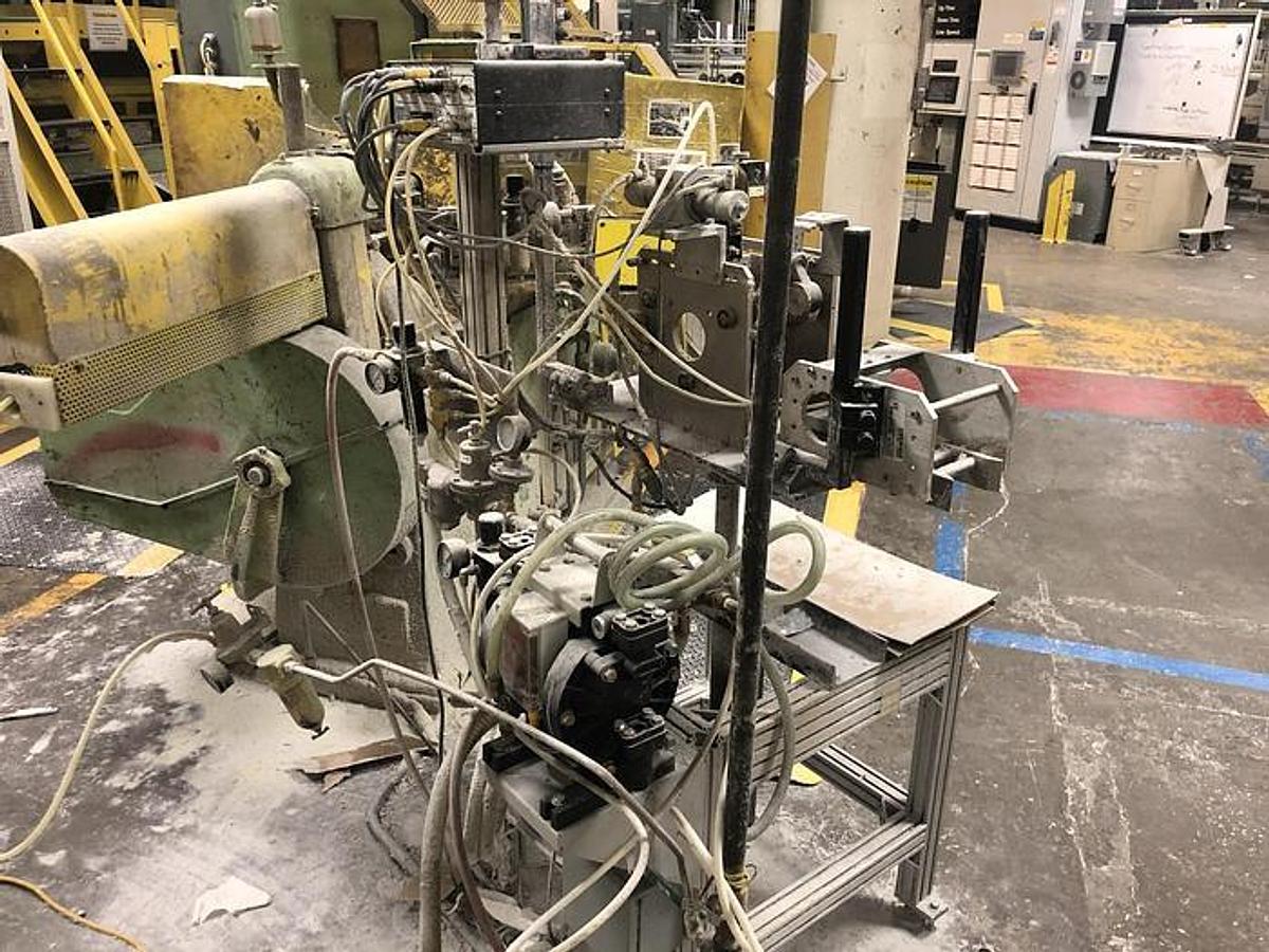 Used PCMC Spiral Core Winder with Ronco 3400 Unwind Stand, 2 Ply - 2010