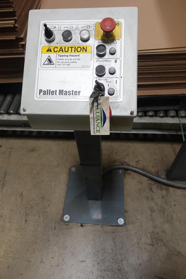 Used 2017 Alliance LoadMaster / PalletMaster High-Speed Corrugated Bundle Load Former