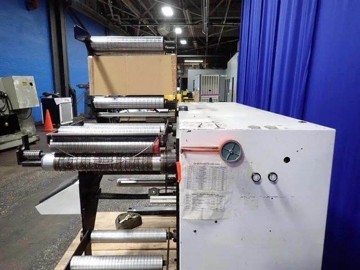 Used 16" CEI Converting Equipment International Model 130-16 Duplex Slitter Rewinder