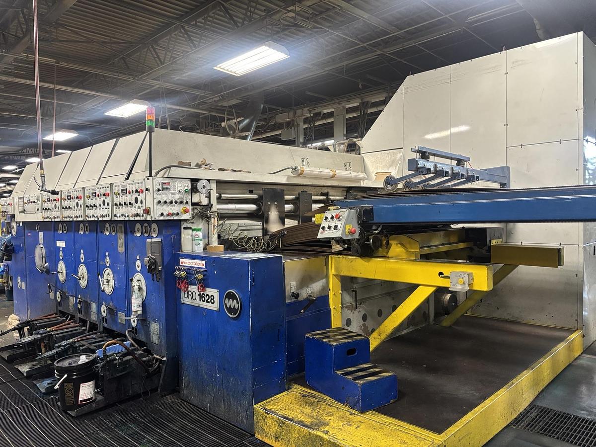 Used 1628 Class 3-Color Flatbed Die Cutter – 63″ x 110″ (1600 x 2800mm) | 350–450 SPH | Single, Double