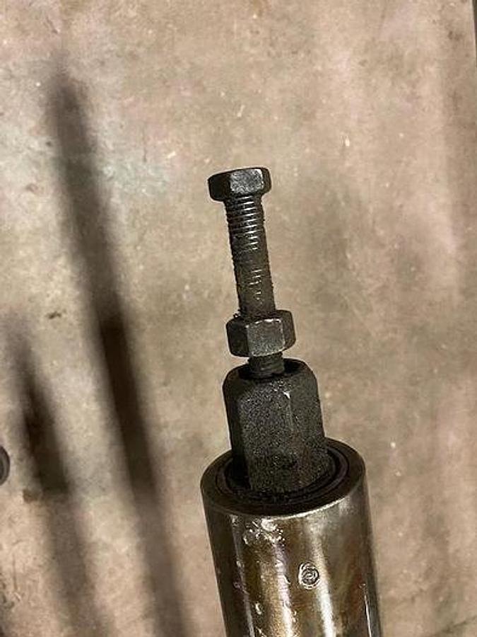 Used Appleton 120" Core Cutter Mandrel, 3.025"