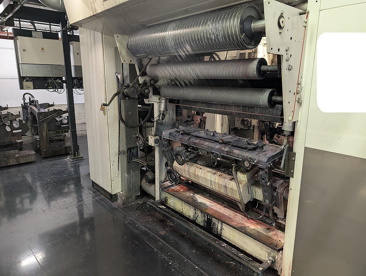 Used W&H Heliostar 40" 8 Color Rotogravure Press - 2007