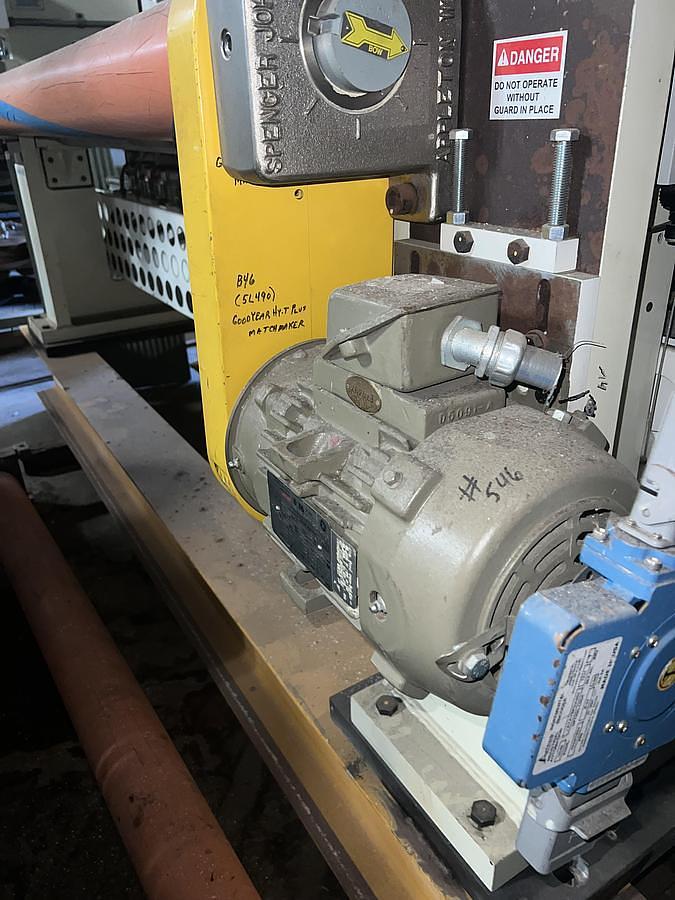 Used 84" Class III Tidland Slitting Section with Driven Female Knife Section Includes (5) Male Knives Model C3-MG-AC