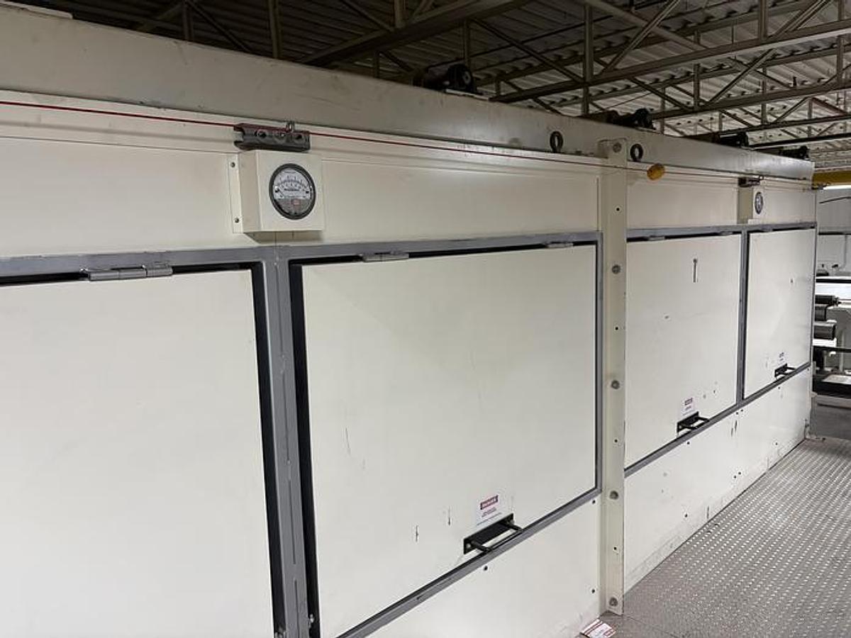 Used 110" Pyradia Natural Gas Floatation Dryer, 2015
