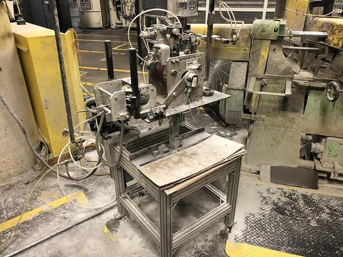 Used PCMC Spiral Core Winder with Ronco 3400 Unwind Stand, 2 Ply - 2010