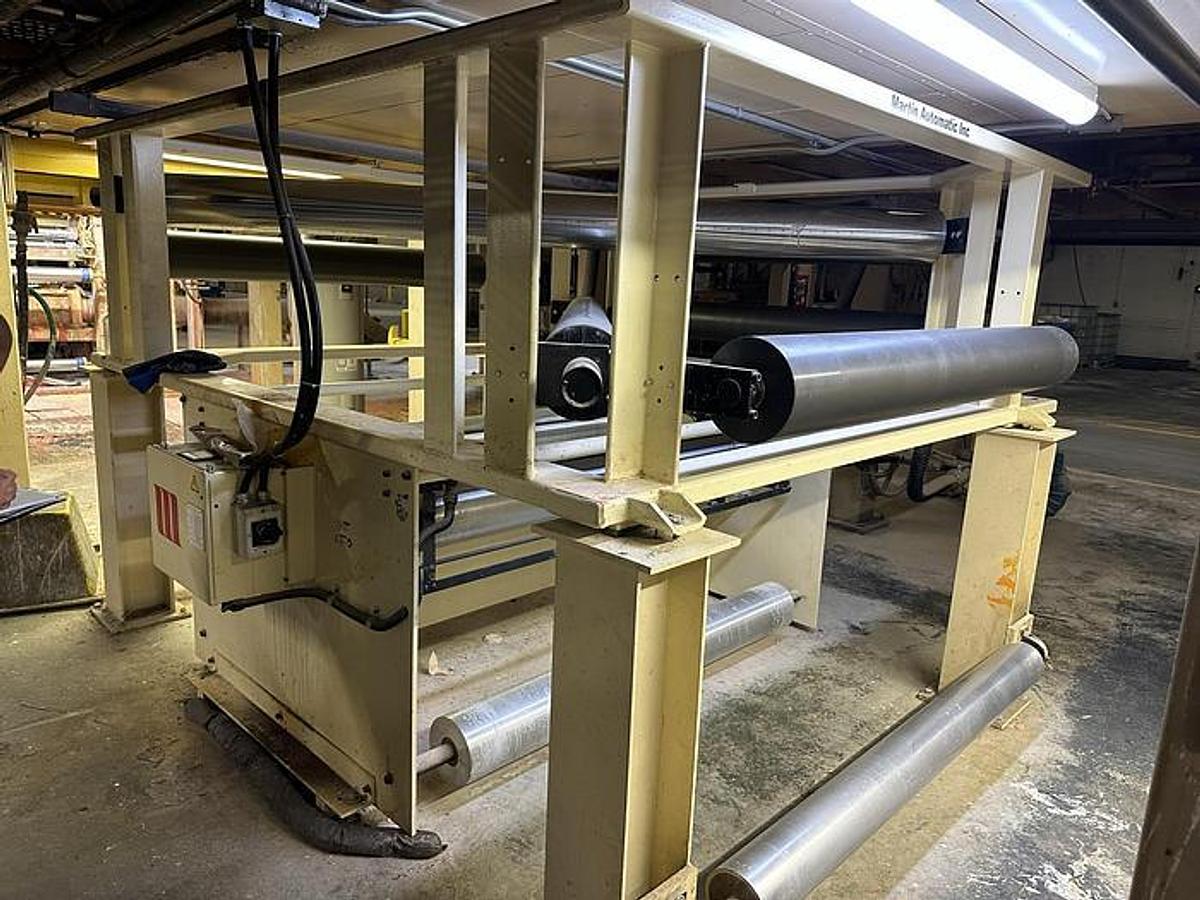 Used 64" Martin Automatic Model WGFF 10-64 Turn Bar System Manufactured 2018