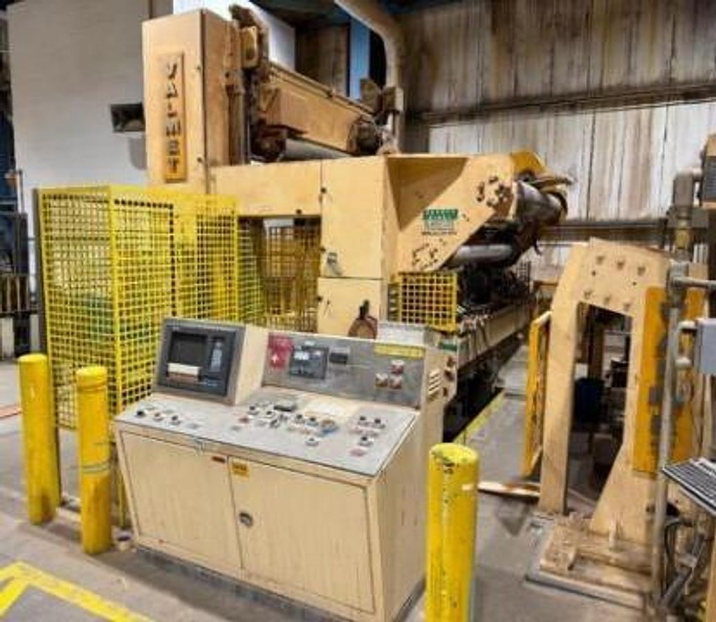 Used 72" Valmet Model KL200 Two Drum Winder