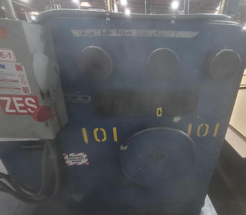 Used 144” Slitter Scorer for Sale | 6 Bar | Universal Slitter