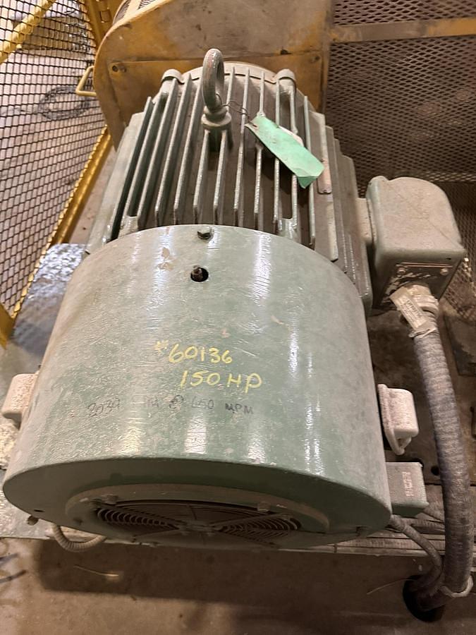 Used 110" Langston Model DA Two Drum Slitter Rewinder 72" Rewind Diameter