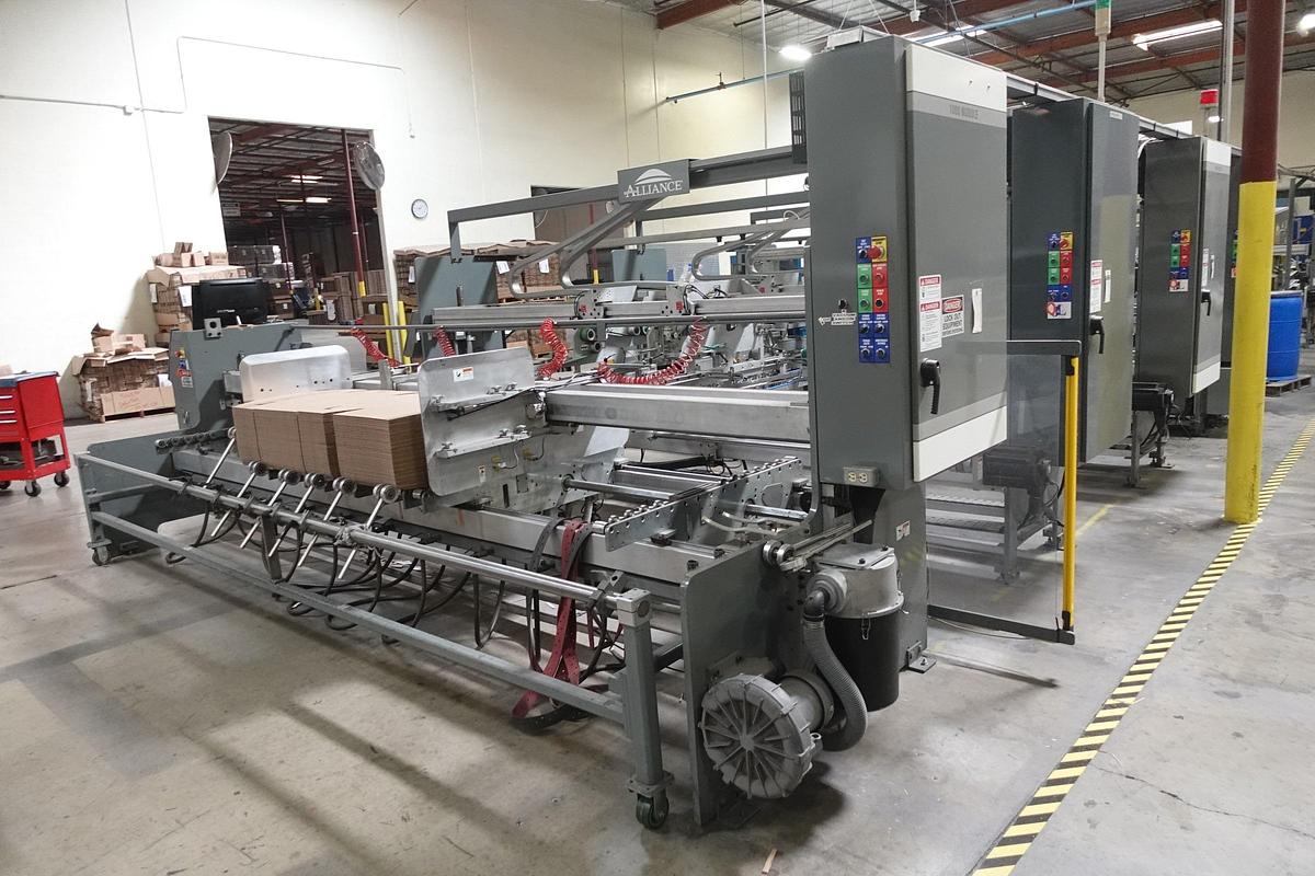 Used 2011 J&L / Alliance SFG 4300/170 Specialty Folder Gluer, 170"