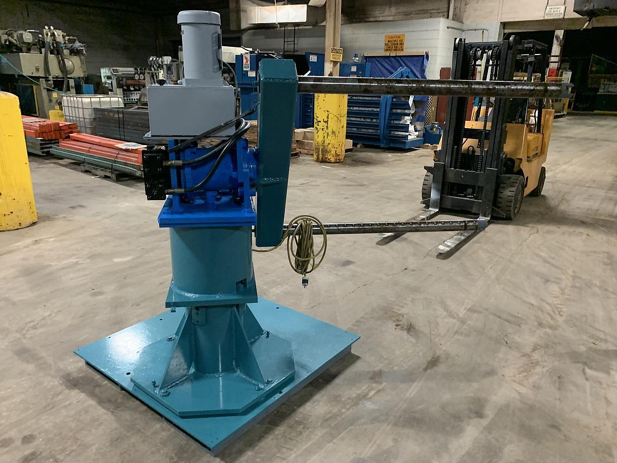 Used Stanford 2038-RT 62" Duplex Cantilevered Slitter Rewinder