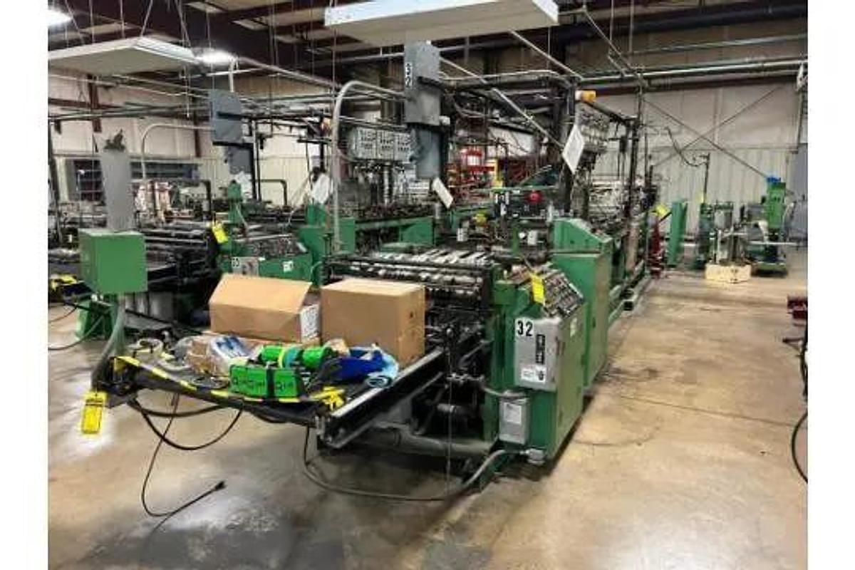 Used RO-AN 9350 30" Sideweld Bag Machine - 2001