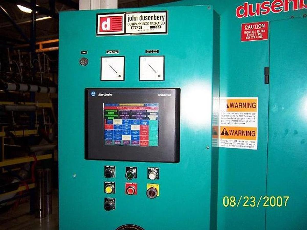Used Dusenbery 335 72" Duplex Turret Slitter Rewinder - 2000