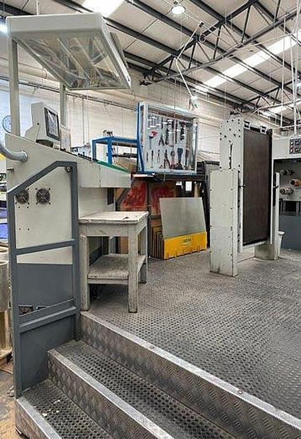 Used Brausse 1050 SEF Foil Stamping Die Cutter - 2010