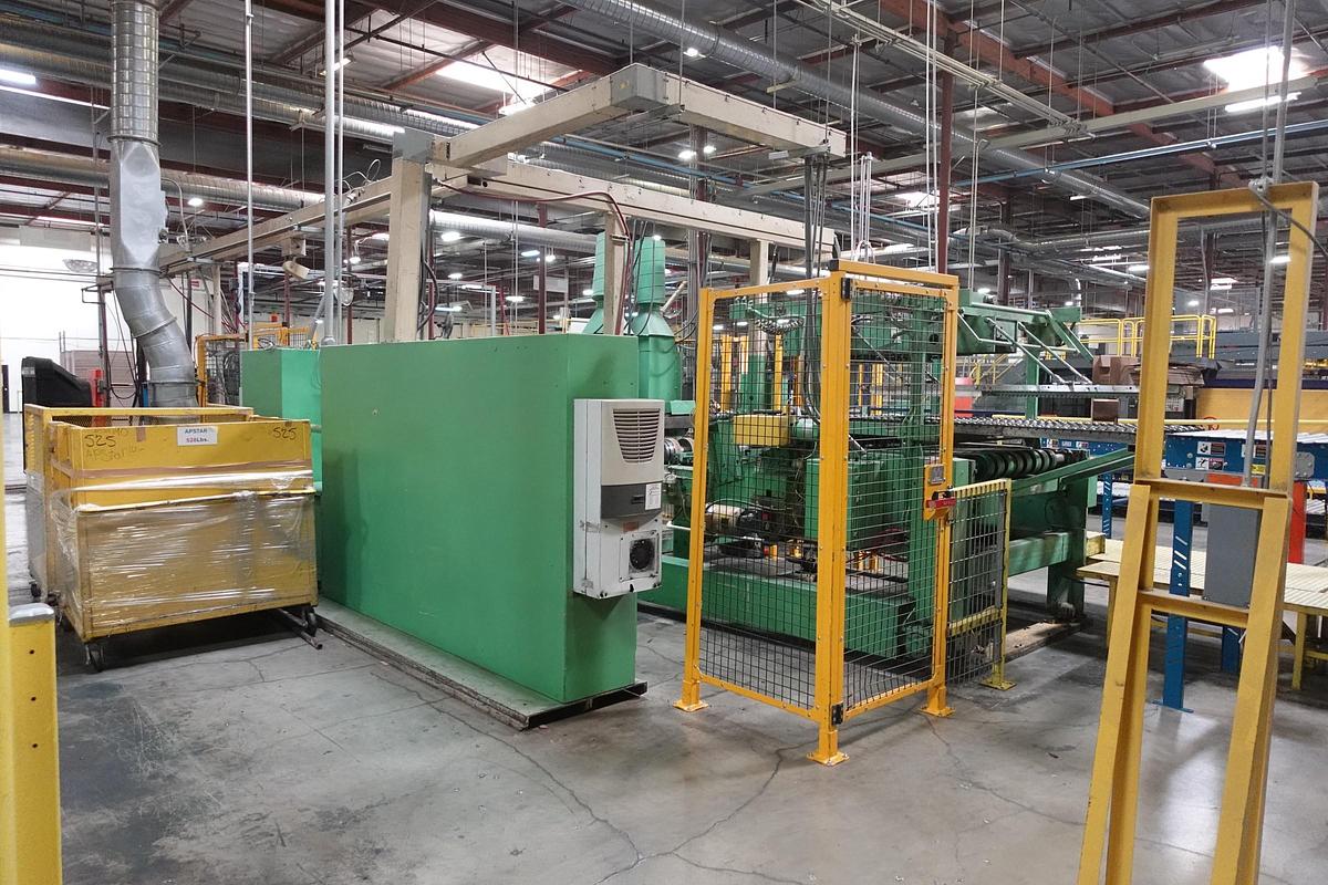 Used 1982 Langston Mini 24" x 70" 2-Color Flexo Folder Gluer (Printer Slotter Folder Gluer)
