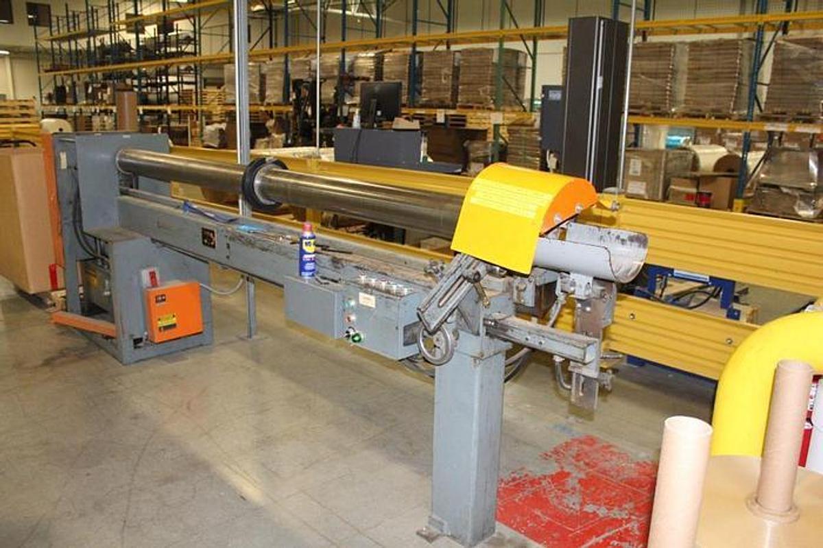 Used 120" Appleton D21SH1010 Automatic Tube Core Cutter