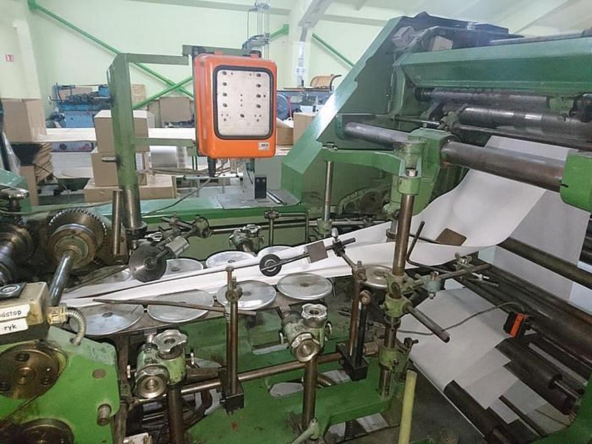 Used F&K 13BB SOS Paper Bag Machine - 1990