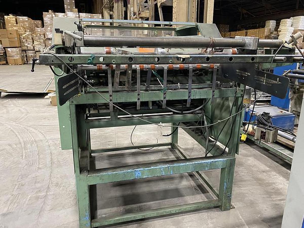 Used Maxson MSE 50" Single Rotary Knife Sheeter - 1994