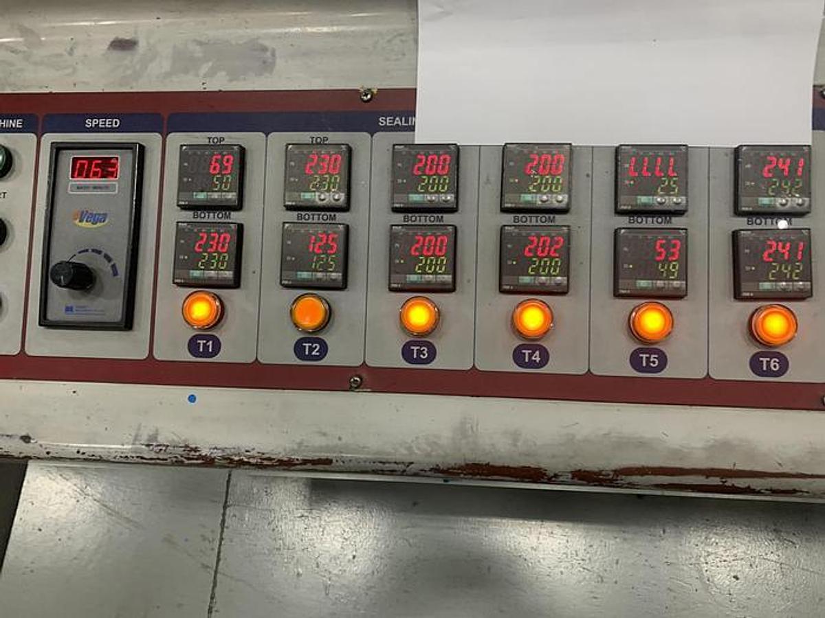 Used Mamata Vega 610 48" Stand Up Pouch Machine - 2007