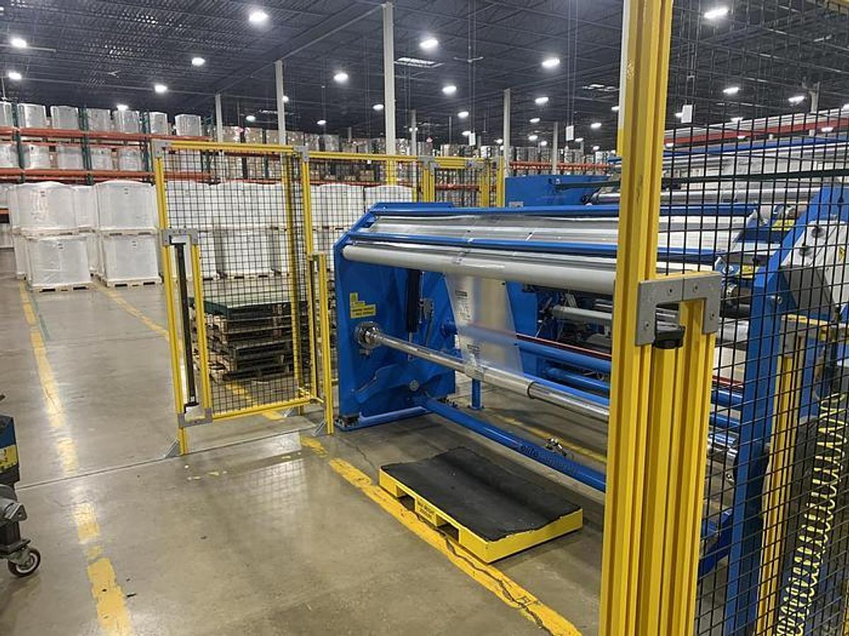 Used Elite Cameron CW800HD 94" Cantilevered Duplex Slitter Rewinder - 2020