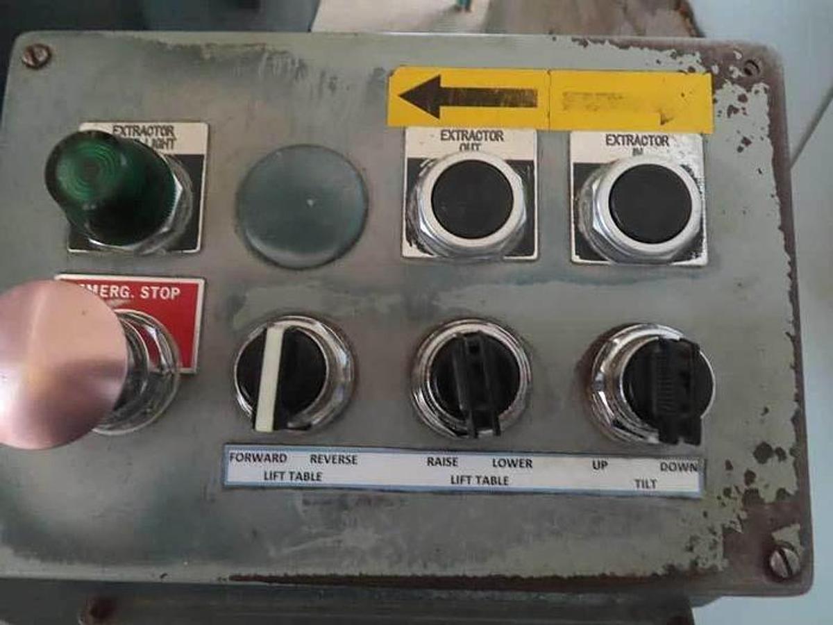 Used Parkinson 50 Series 60" Single Position Turret Winder