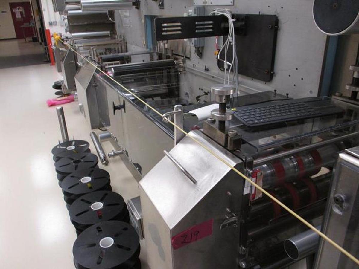 Used 16" Delta Mod-Tech Transdermal Patch Converting Machine