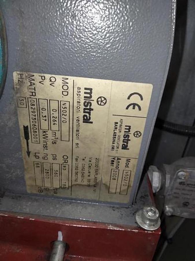Used SIB Siber Model 220 Gas Burner