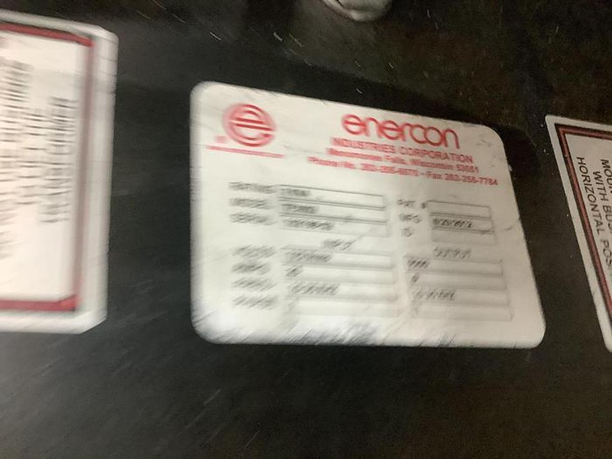 Used 6" Enercon LM5238 Corona Treater Station