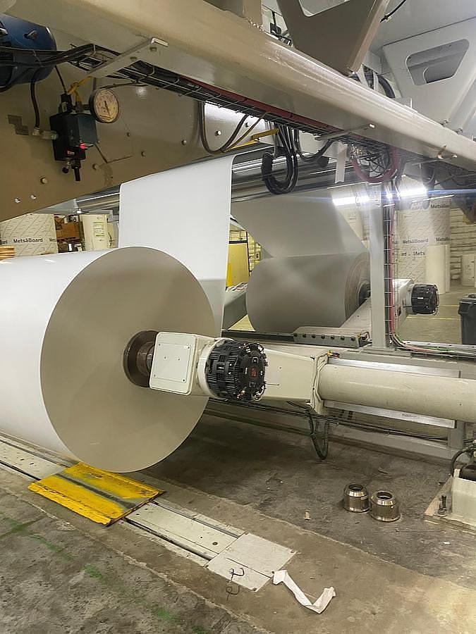 Used BW Papersystems Marquip Falcon 2500 98" Dual Rotary Sheeter - 2018
