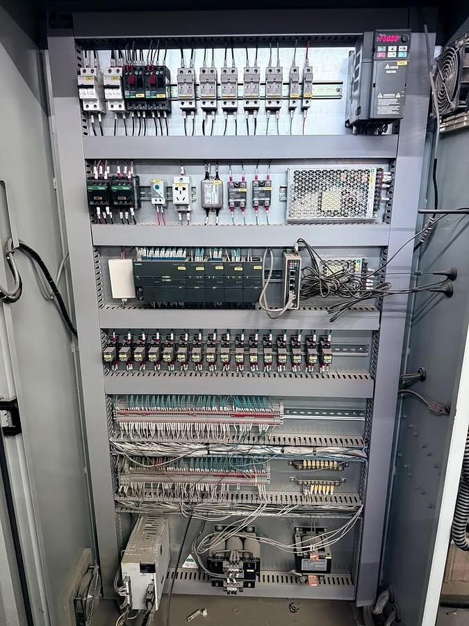 Used Viper Honey Badger HB100 Automated Pallet Nailing Machine – High-Speed Pallet Production