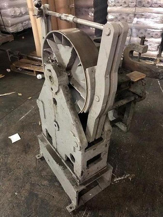Used 40" Goebel H3 Cash Register Roll Slitter Rewinder