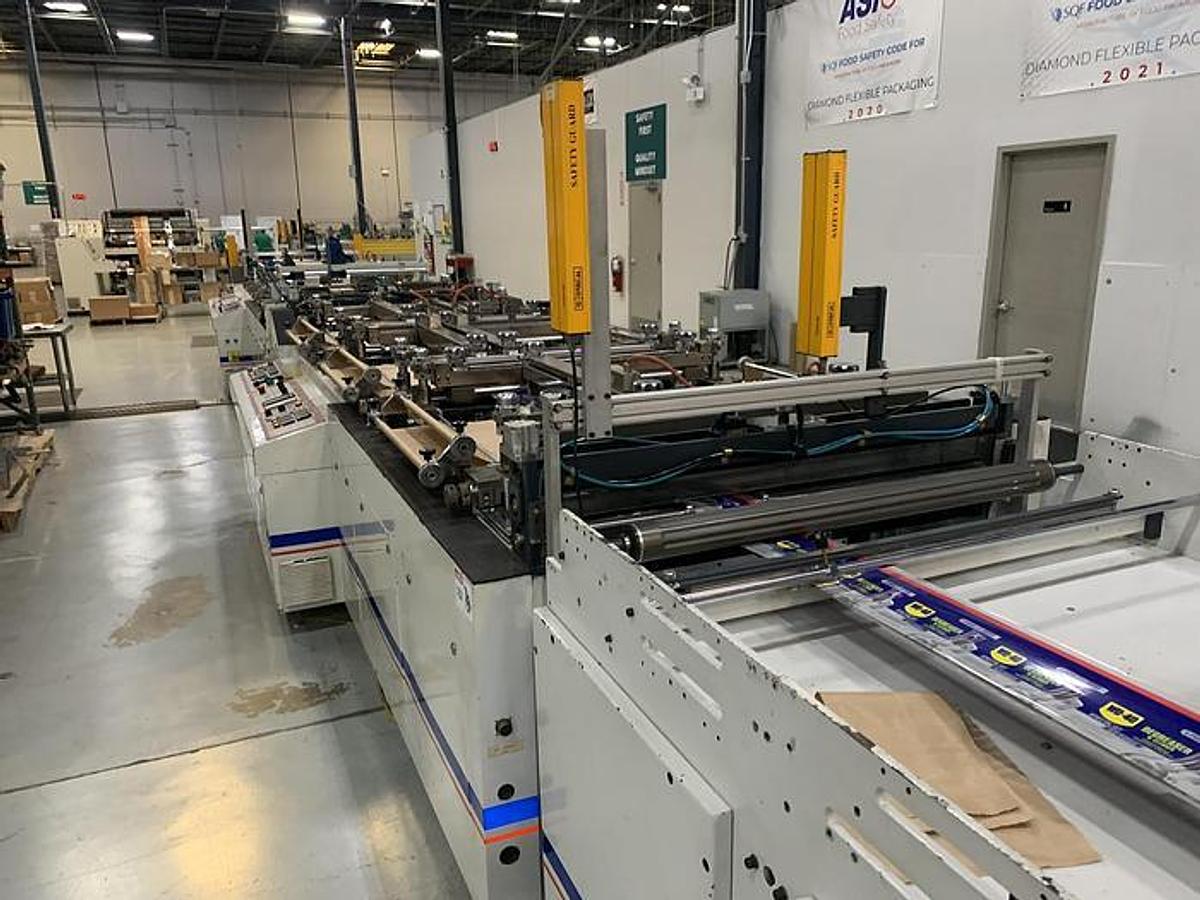 Used MAMATA VEGA 820 PLUS Stand Up Pouch & Bag Machine - 2010