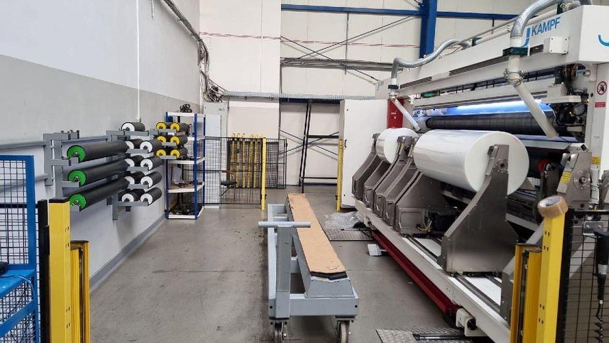Used Kampf Unislit II 140" Independent Arm Slitter Rewinder - 2019