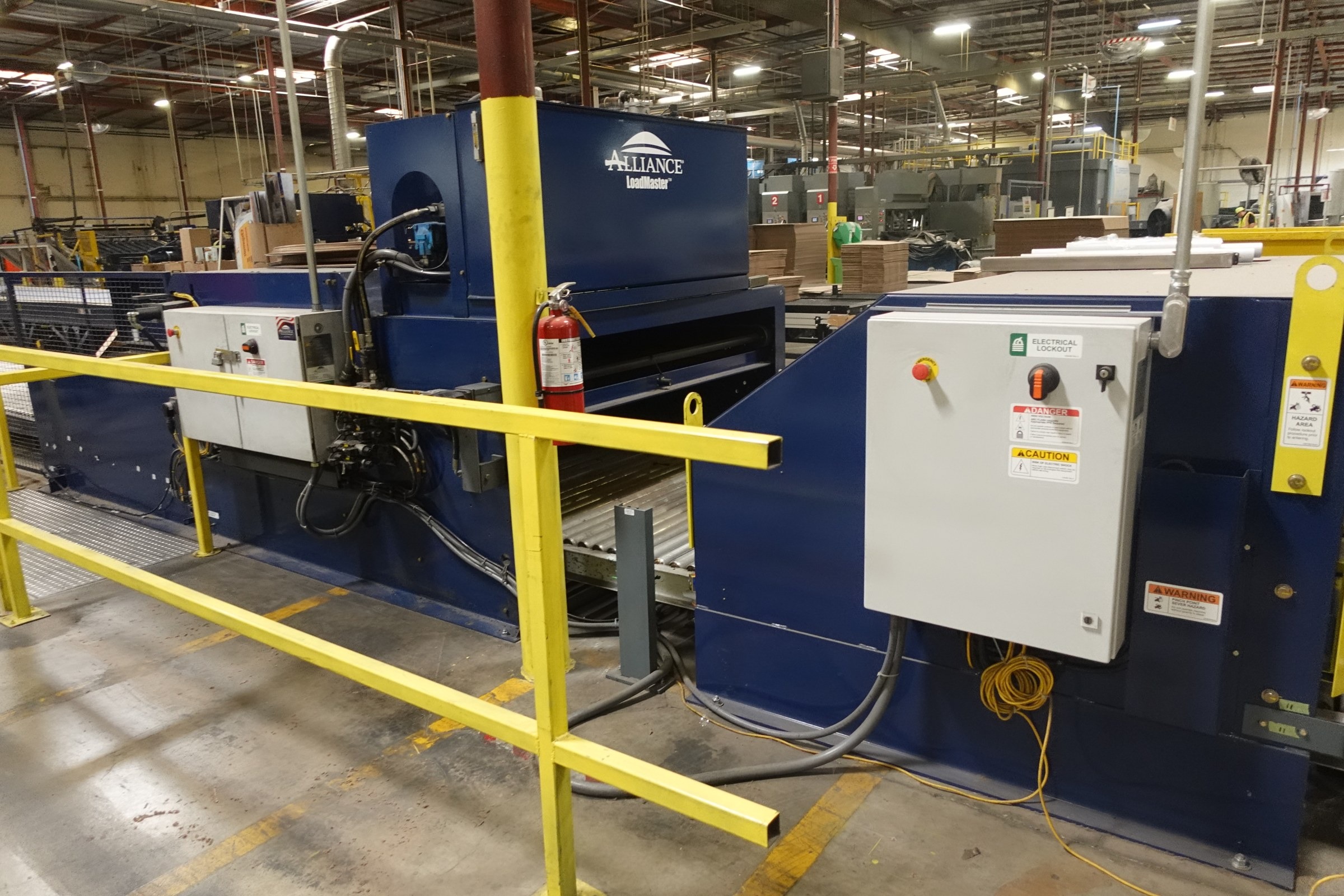Used 2017 Alliance LoadMaster / PalletMaster High-Speed Corrugated Bundle Load Former