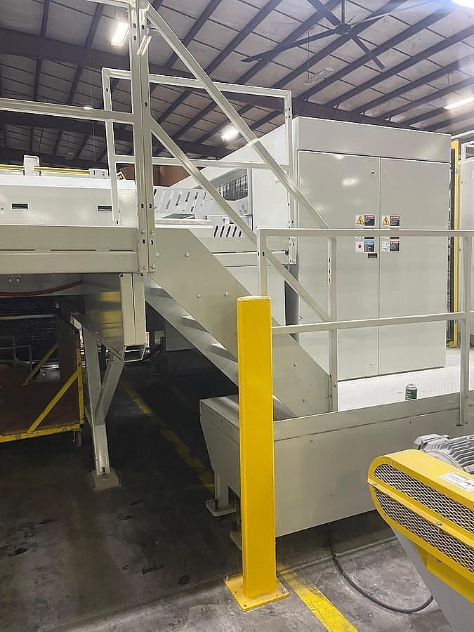 Used BW Papersystems Marquip Falcon 2500 98" Dual Rotary Sheeter - 2018