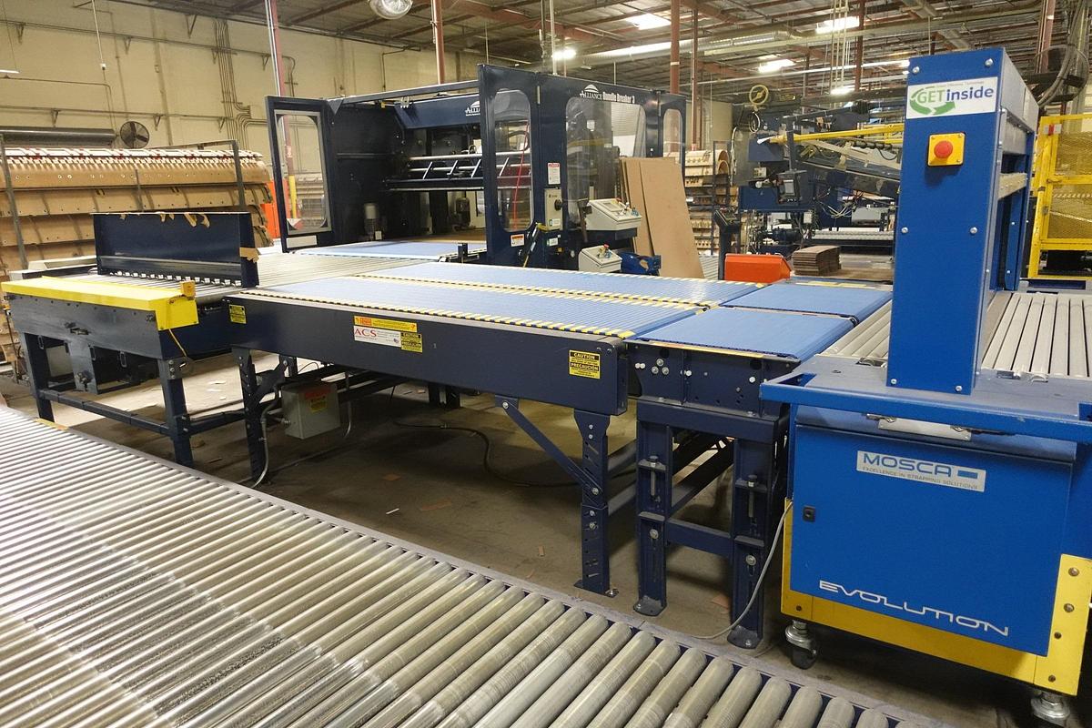 Used ACS 50' x 5' Wide Intralox Modular Belt Accumulation Conveyor