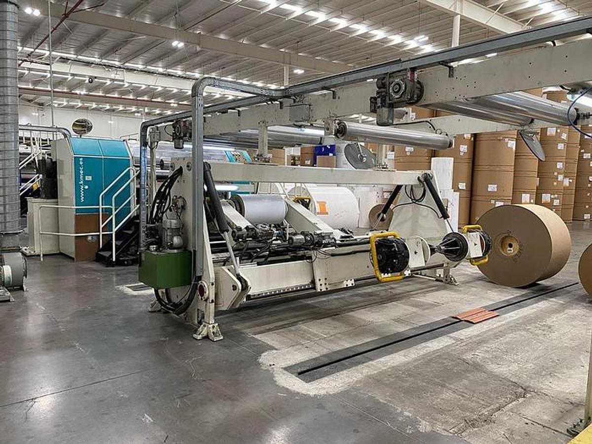 Used KMEC Dreamcut Twin 165 65" Twin Knife Sheeter - 2006