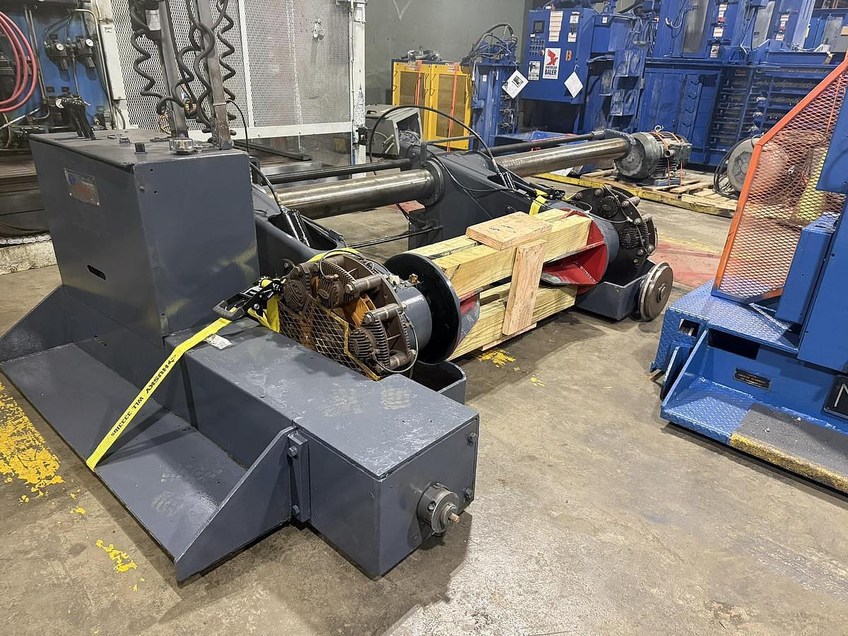 Used 120" A&F Unwind Stand 72" Diameter with 24" Brakes