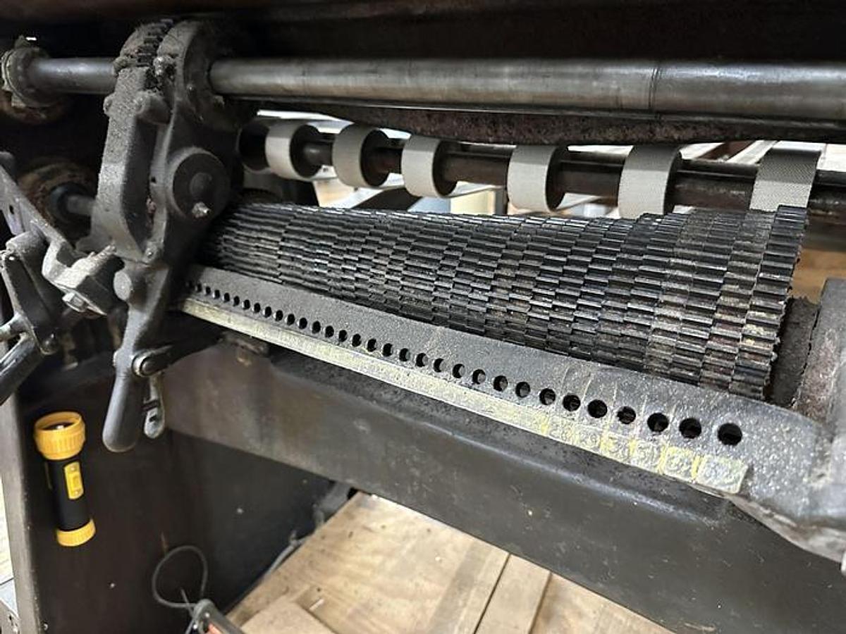 Used Beck 45" Sheeter with Change Gears