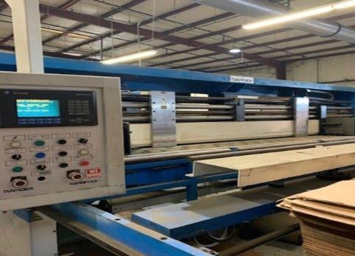 Used Rapidex Folder Gluer 74″ X 172″